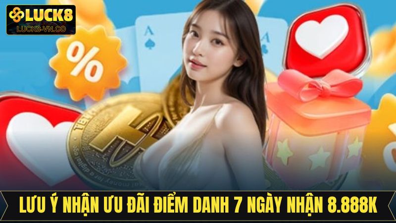 Lưu ý quan trọng để nhận thưởng sự kiện điểm danh